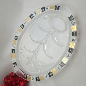 MCM Inland Glass Around the Clock Meat Platter